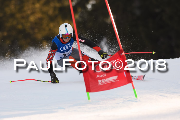 Bayerische Schülermeisterschaft Alpin Riesenslalom 27.01.2018