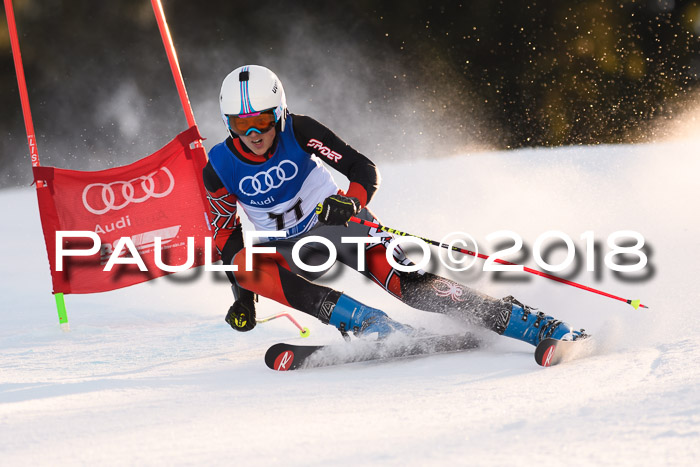 Bayerische Schülermeisterschaft Alpin Riesenslalom 27.01.2018