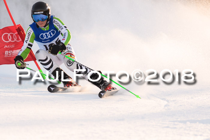 Bayerische Schülermeisterschaft Alpin Riesenslalom 27.01.2018