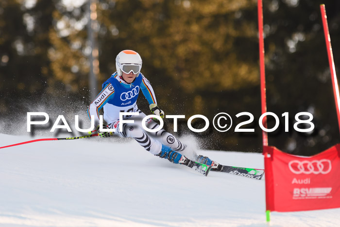 Bayerische Schülermeisterschaft Alpin Riesenslalom 27.01.2018