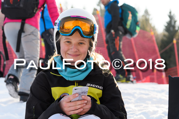 Bayerische Schülermeisterschaft Alpin Riesenslalom 27.01.2018