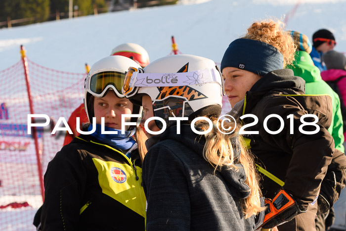 Bayerische Schülermeisterschaft Alpin Riesenslalom 27.01.2018