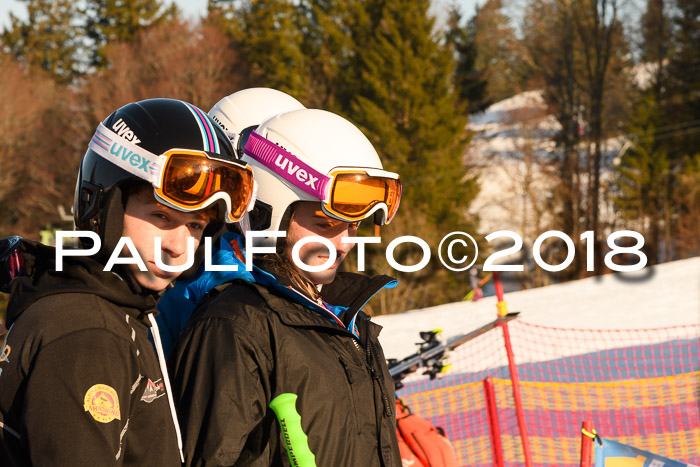 Bayerische Schülermeisterschaft Alpin Riesenslalom 27.01.2018