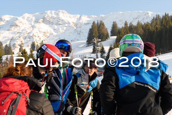 Bayerische Schülermeisterschaft Alpin Riesenslalom 27.01.2018