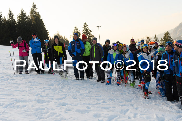 Bayerische Schülermeisterschaft Alpin Riesenslalom 27.01.2018