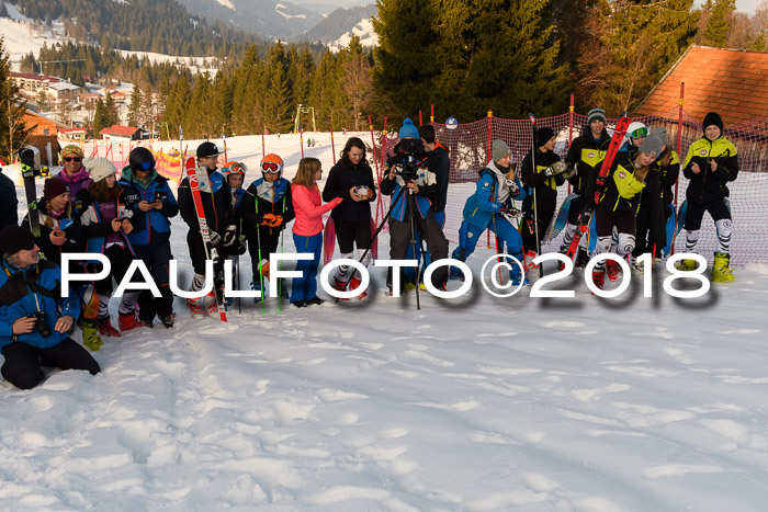 Bayerische Schülermeisterschaft Alpin Riesenslalom 27.01.2018