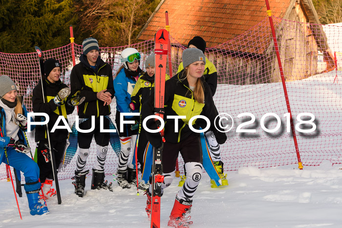 Bayerische Schülermeisterschaft Alpin Riesenslalom 27.01.2018