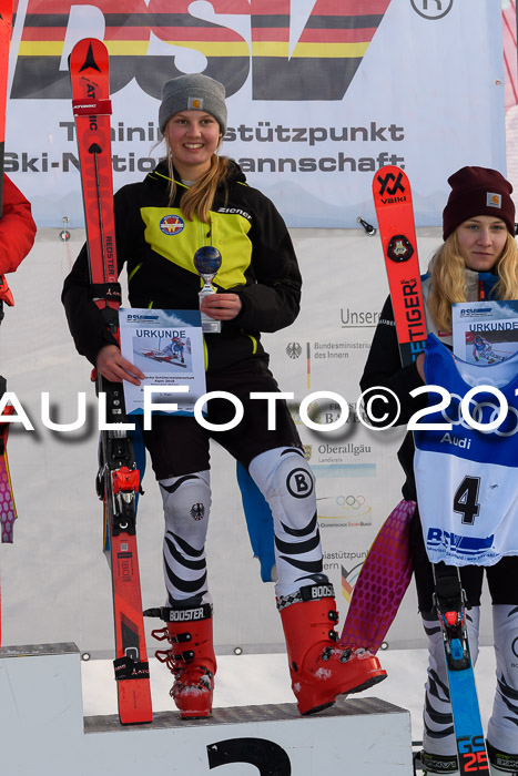 Bayerische Schülermeisterschaft Alpin Riesenslalom 27.01.2018