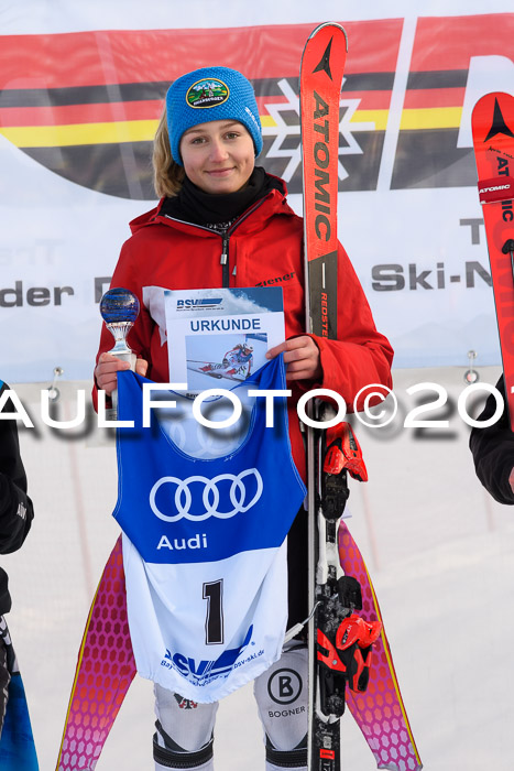 Bayerische Schülermeisterschaft Alpin Riesenslalom 27.01.2018