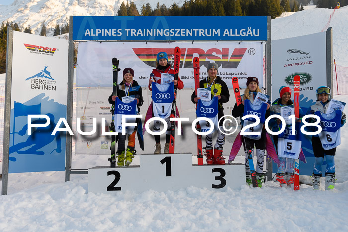 Bayerische Schülermeisterschaft Alpin Riesenslalom 27.01.2018