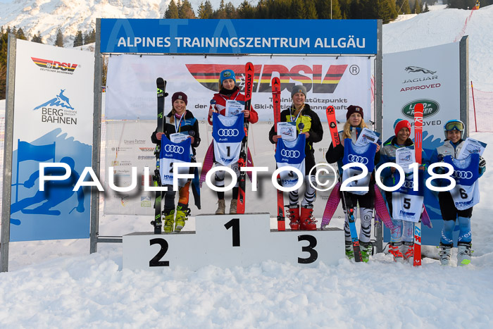 Bayerische Schülermeisterschaft Alpin Riesenslalom 27.01.2018