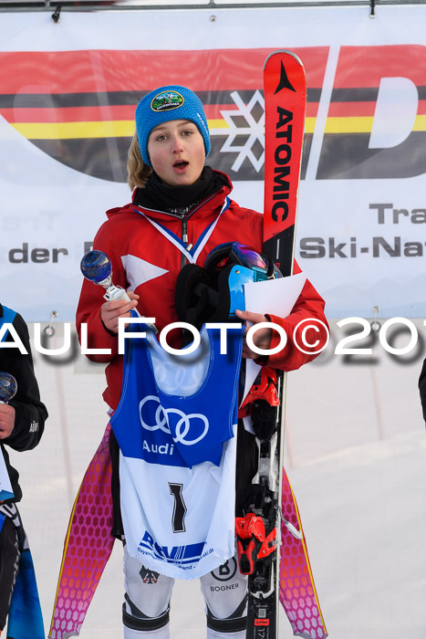 Bayerische Schülermeisterschaft Alpin Riesenslalom 27.01.2018