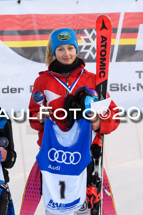 Bayerische Schülermeisterschaft Alpin Riesenslalom 27.01.2018