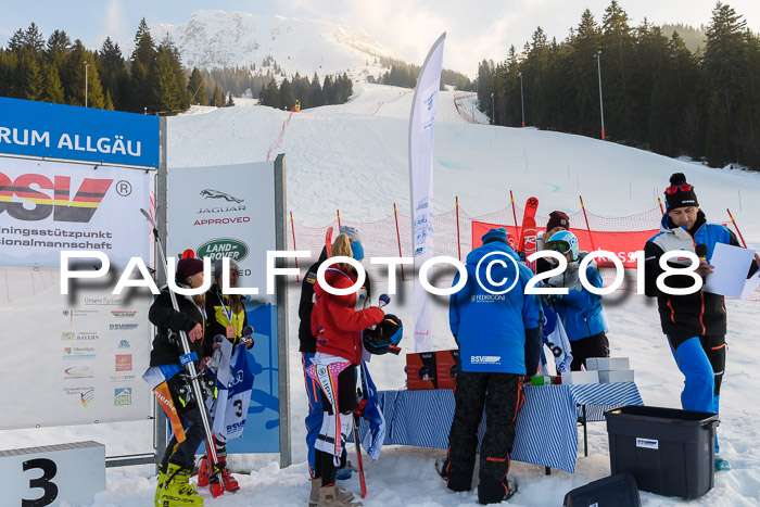 Bayerische Schülermeisterschaft Alpin Riesenslalom 27.01.2018