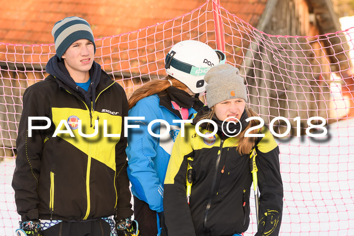 Bayerische Schülermeisterschaft Alpin Riesenslalom 27.01.2018