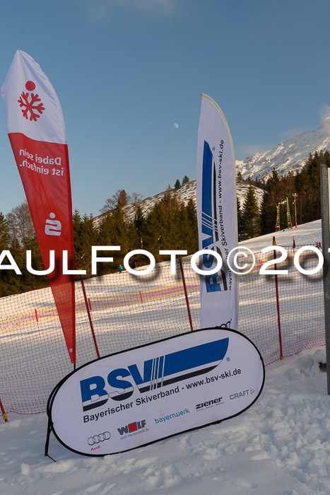 Bayerische Schülermeisterschaft Alpin Riesenslalom 27.01.2018