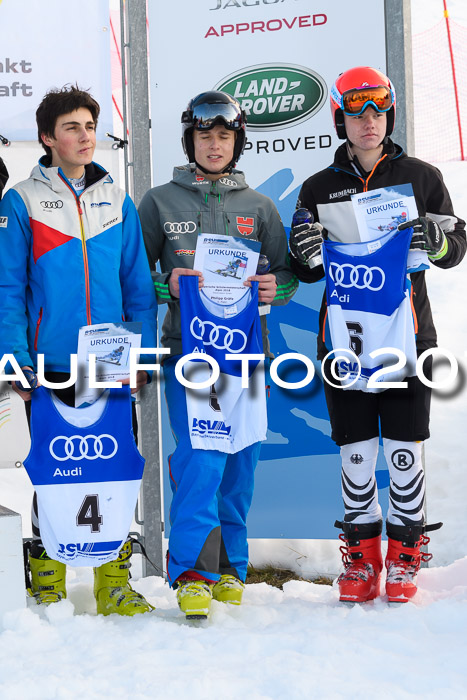 Bayerische Schülermeisterschaft Alpin Riesenslalom 27.01.2018