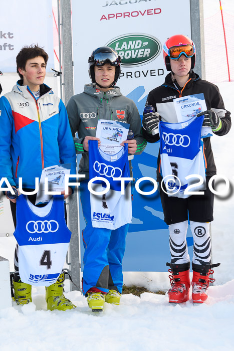 Bayerische Schülermeisterschaft Alpin Riesenslalom 27.01.2018