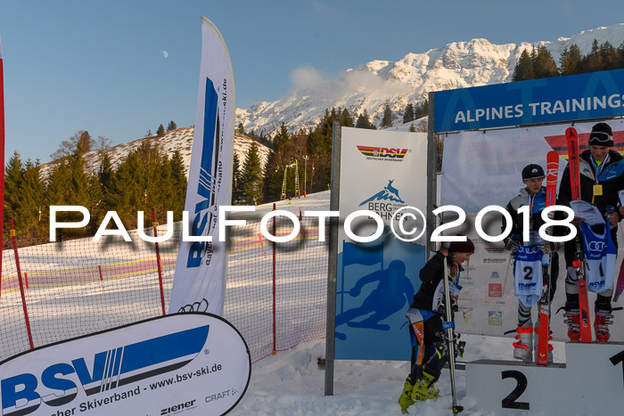 Bayerische Schülermeisterschaft Alpin Riesenslalom 27.01.2018