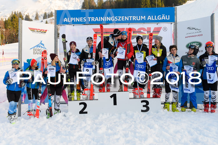 Bayerische Schülermeisterschaft Alpin Riesenslalom 27.01.2018