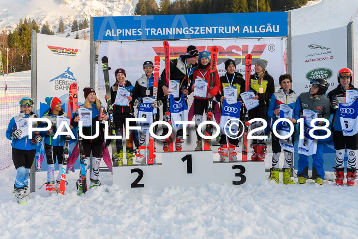 Bayerische Schülermeisterschaft Alpin Riesenslalom 27.01.2018