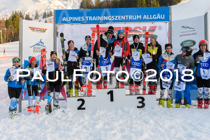 Bayerische Schülermeisterschaft Alpin Riesenslalom 27.01.2018