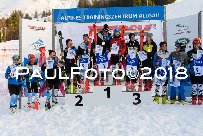 Bayerische Schülermeisterschaft Alpin Riesenslalom 27.01.2018