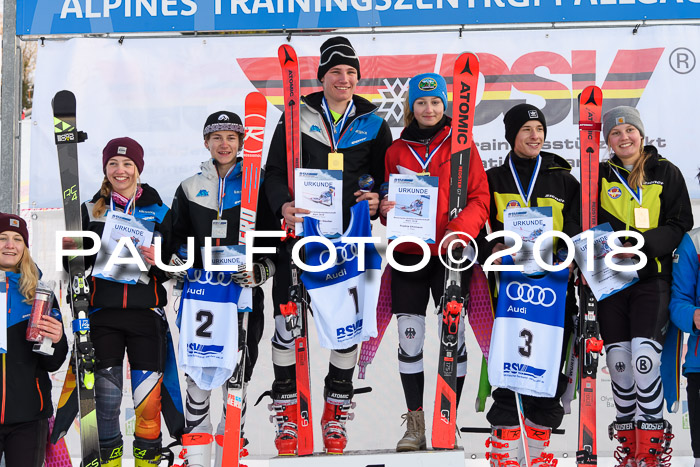 Bayerische Schülermeisterschaft Alpin Riesenslalom 27.01.2018