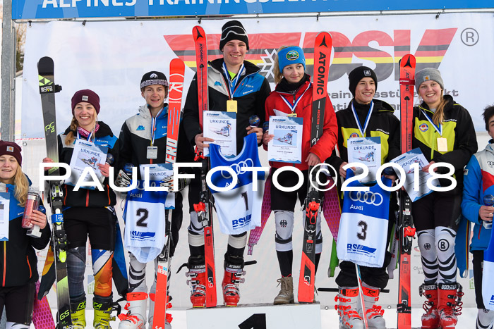 Bayerische Schülermeisterschaft Alpin Riesenslalom 27.01.2018