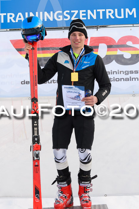 Bayerische Schülermeisterschaft Alpin Riesenslalom 27.01.2018