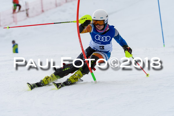 Bayerische Schülermeisterschaft Slalom 28.01.2018