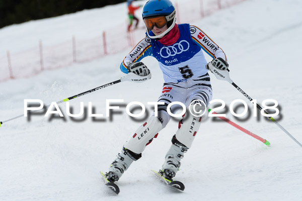 Bayerische Schülermeisterschaft Slalom 28.01.2018