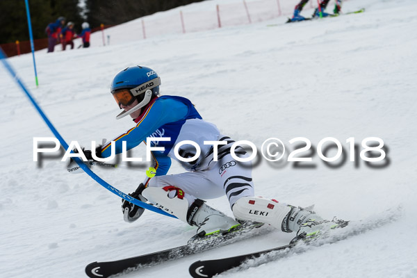 Bayerische Schülermeisterschaft Slalom 28.01.2018