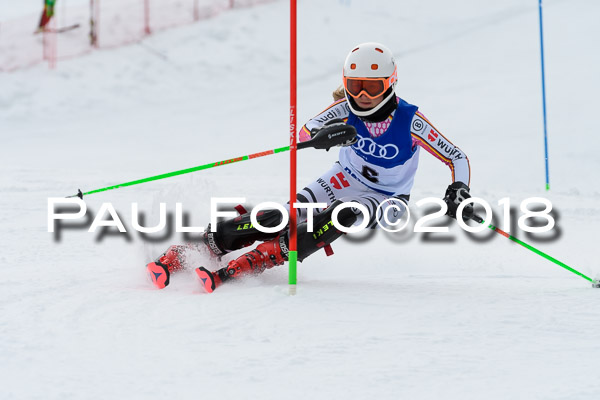 Bayerische Schülermeisterschaft Slalom 28.01.2018