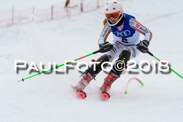 Bayerische Schülermeisterschaft Slalom 28.01.2018