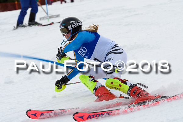 Bayerische Schülermeisterschaft Slalom 28.01.2018