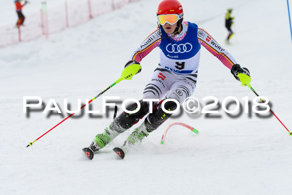 Bayerische Schülermeisterschaft Slalom 28.01.2018