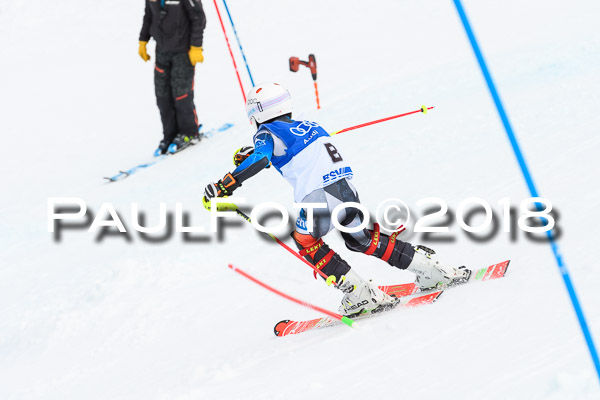 Bayerische Schülermeisterschaft Slalom 28.01.2018