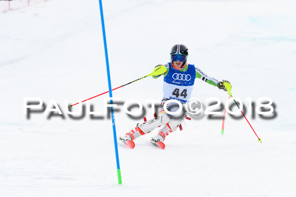 Bayerische Schülermeisterschaft Slalom 28.01.2018