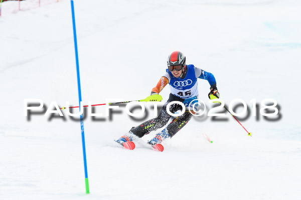 Bayerische Schülermeisterschaft Slalom 28.01.2018