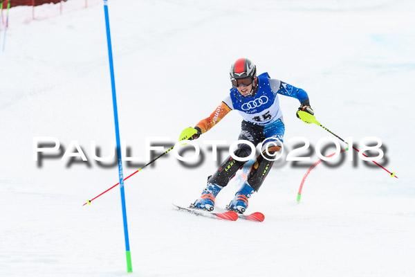 Bayerische Schülermeisterschaft Slalom 28.01.2018