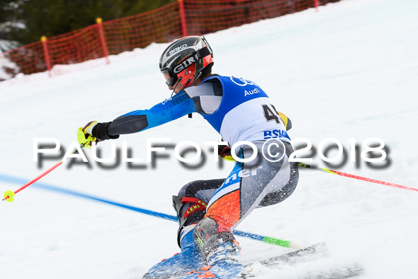 Bayerische Schülermeisterschaft Slalom 28.01.2018