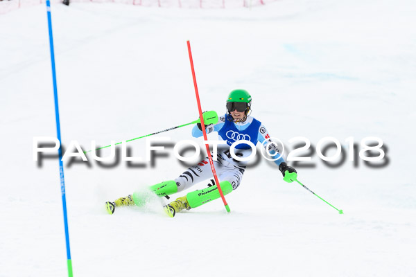 Bayerische Schülermeisterschaft Slalom 28.01.2018