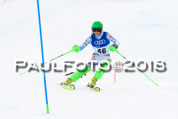 Bayerische Schülermeisterschaft Slalom 28.01.2018