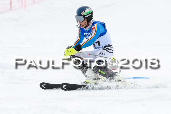 Bayerische Schülermeisterschaft Slalom 28.01.2018