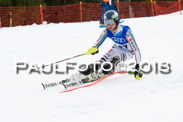 Bayerische Schülermeisterschaft Slalom 28.01.2018