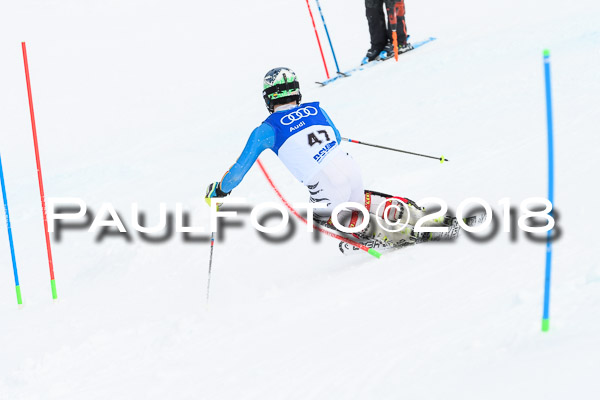 Bayerische Schülermeisterschaft Slalom 28.01.2018