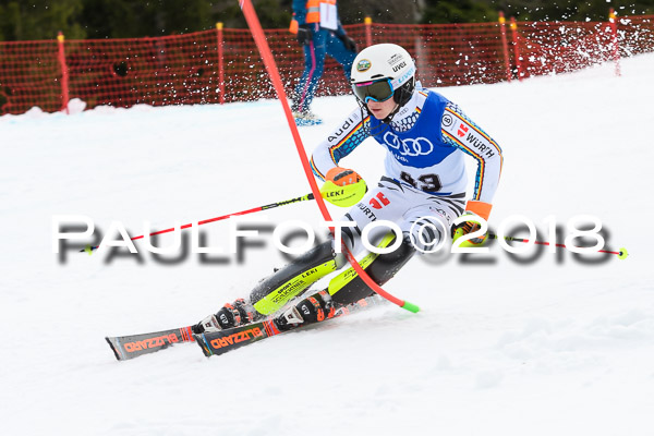 Bayerische Schülermeisterschaft Slalom 28.01.2018