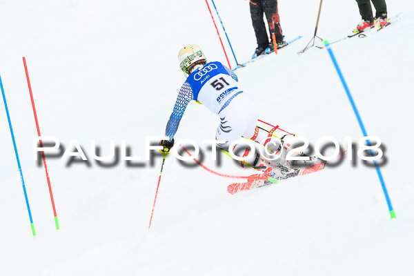 Bayerische Schülermeisterschaft Slalom 28.01.2018