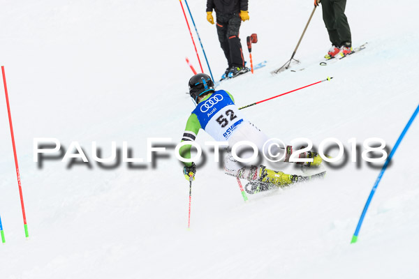 Bayerische Schülermeisterschaft Slalom 28.01.2018